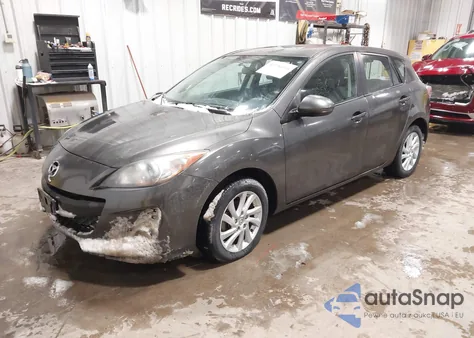 2012 Mazda Mazda3 I Touring из США, поврежденный, VIN JM1BL1L83C1681115